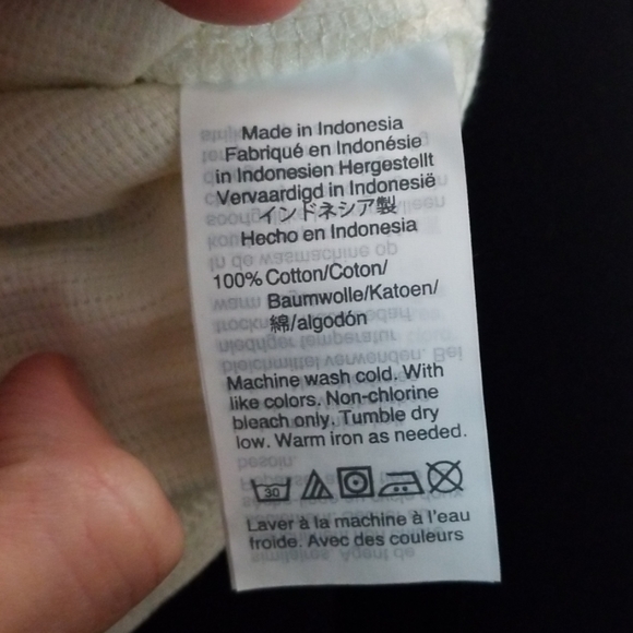 NWT Madewell | button front tie tank - Picture 6 of 6